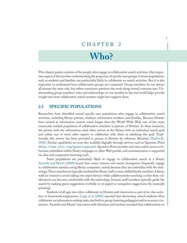 Collaborative web search