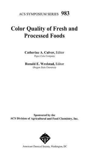 Color quality of fresh and preserved foods