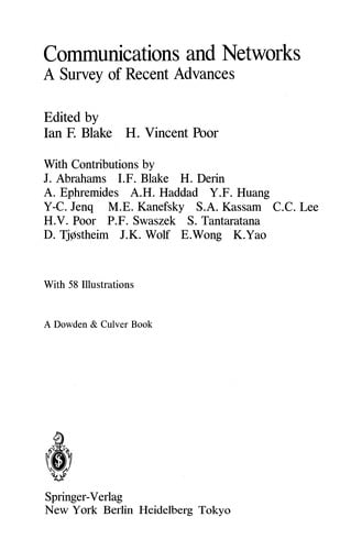 Communications and Networks