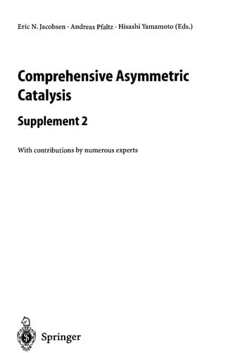 Comprehensive asymmetric catalysis