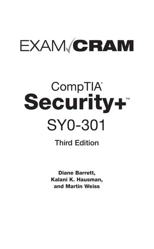 CompTIA security+ SY0-301 exam cram