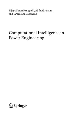 Computational intelligence in power engineering