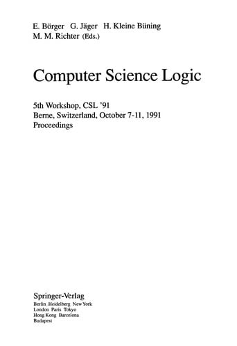 Computer science logic
