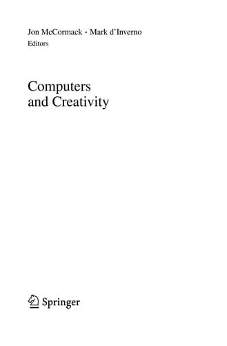 Computers and Creativity