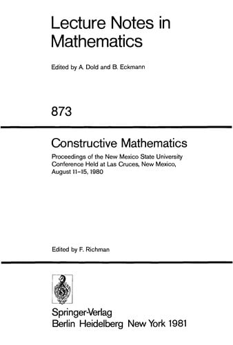 Constructive mathematics