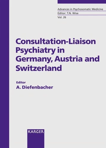 Consultation-liaison psychiatry in Germany, Austria, and Switzerland