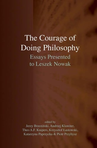 The courage of doing philosophy