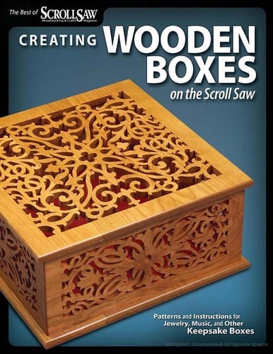 Creating wooden boxes on the scroll saw