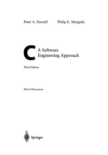 C A Software Engineering Approach