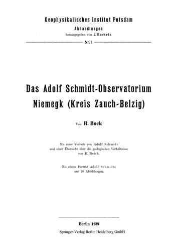 Das Adolf Schmidt-Observatorium Niemegk (Kreis Zauch-Belzig)