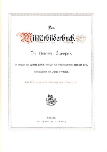 Das Militärbilderbuch
