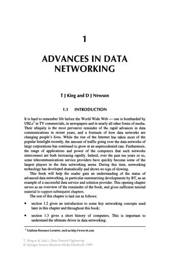 Data Network Engineering