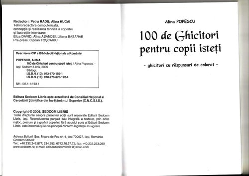 100 de ghicitori pentru copii isteţi