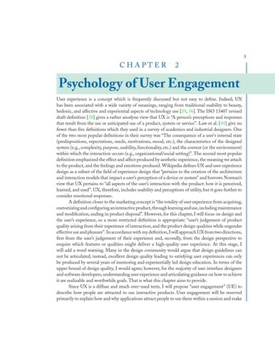 Designing for user engagement