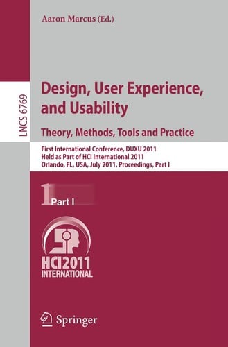 Design, User Experience, and Usability. Theory, Methods, Tools and Practice