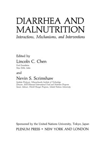 Diarrhea and Malnutrition