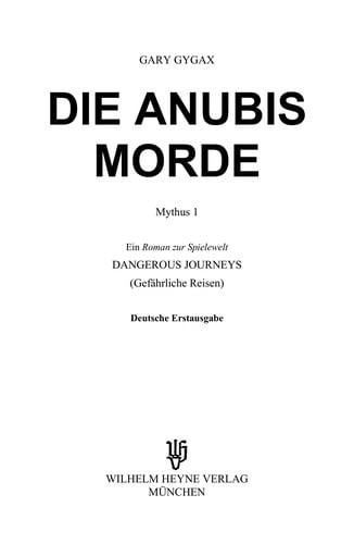Dangerous journeys
