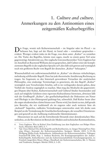 Die Kultur und ihre Narrative