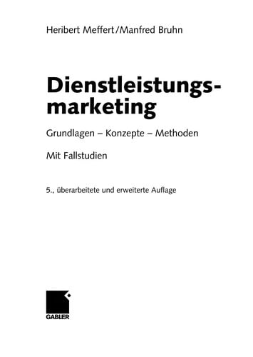 Dienstleistungsmarketing