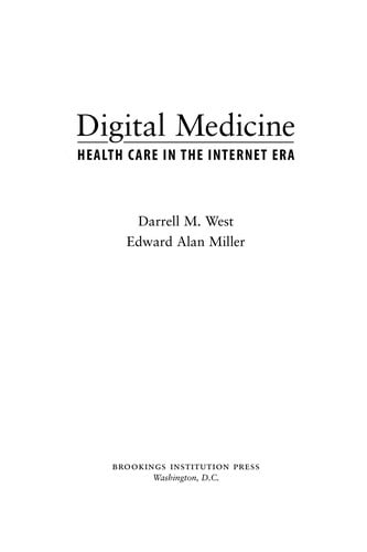 Digital medicine