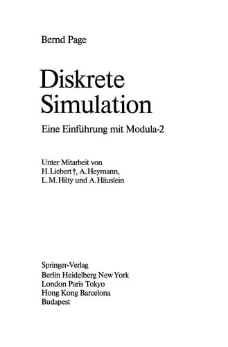 Diskrete Simulation