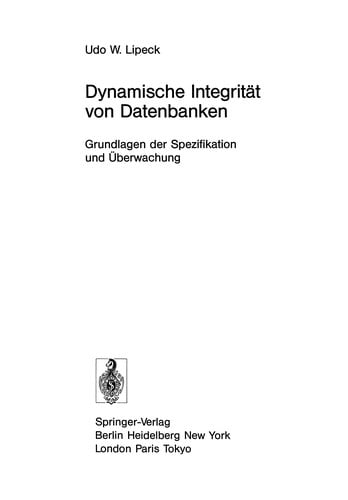 Dynamische Integrität von Datenbanken