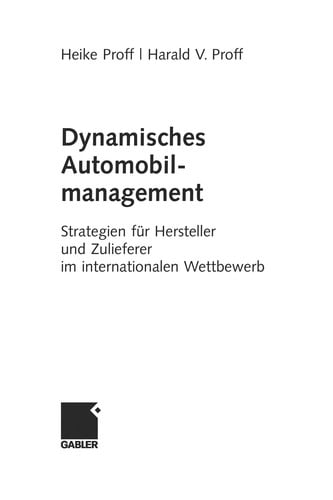 Dynamisches Automobilmanagement