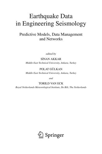 Earthquake Data in Engineering Seismology