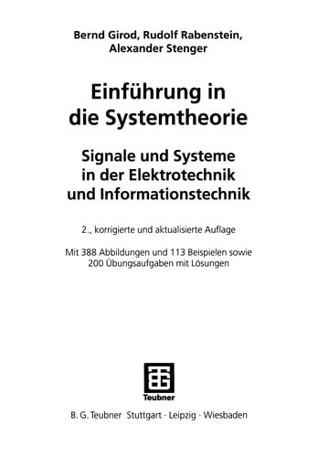 Einführung in die Systemtheorie