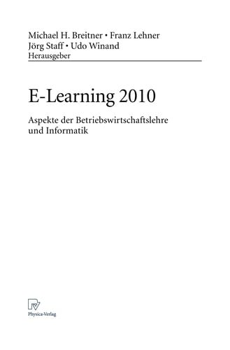 E-Learning 2010