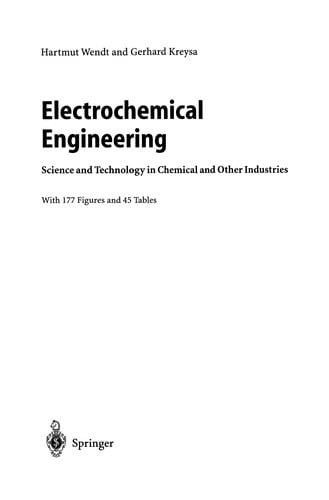 Electrochemical Engineering
