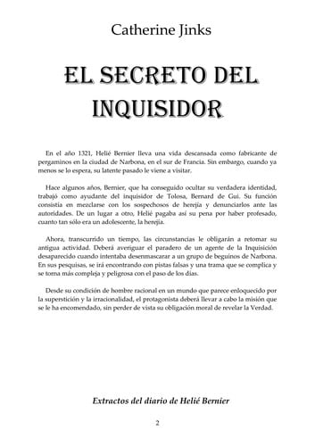 El secreto del inquisidor