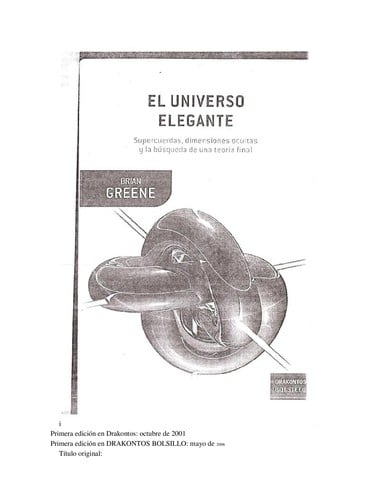El universo elegante