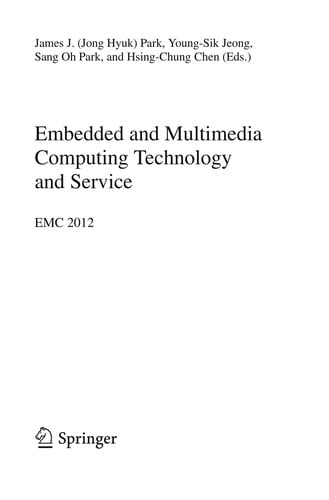 Embedded and Multimedia Computing Technology and Service