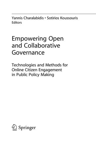 Empowering Open and Collaborative Governance