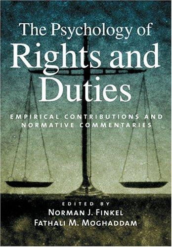 The psychology of rights and duties
