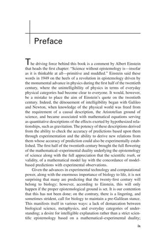Epistemology of the cell