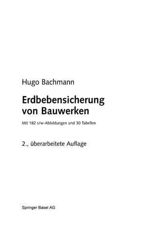 Erdbebensicherung von Bauwerken