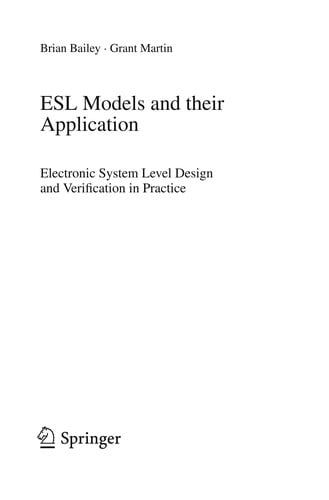 ESL Models and their Application