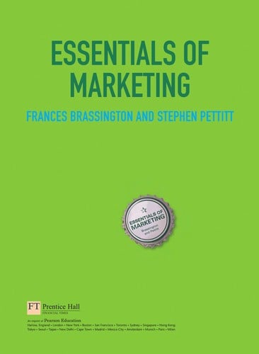 Essentials of marketing