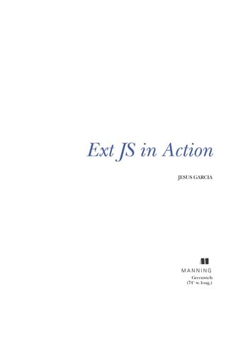 Ext JS in action