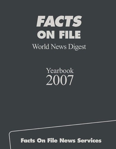 Facts on file world news digest yearbook