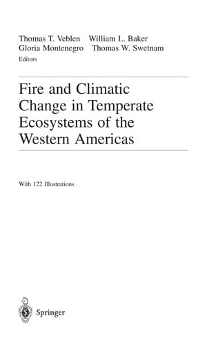 Fire and climatic change in temperate ecosystems of the western Americas