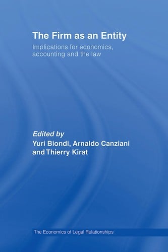 The firm as an entity