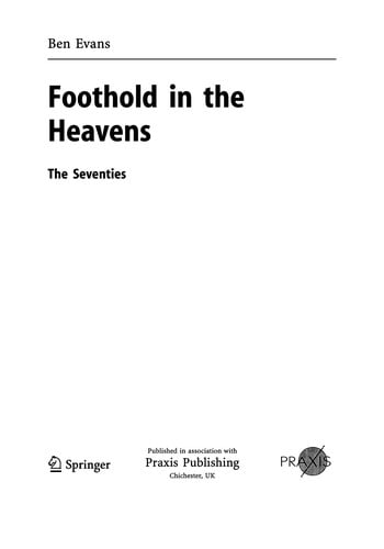 Foothold in the Heavens