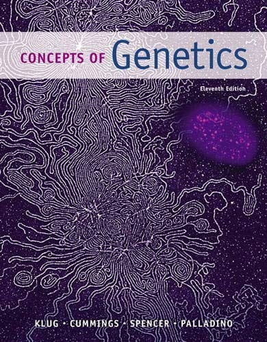 Concepts of Genetics (11th Edition)
