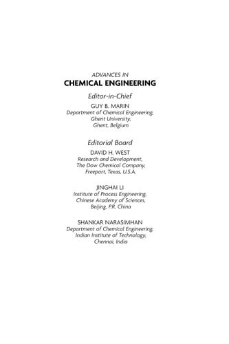 Advances in chemical engineering