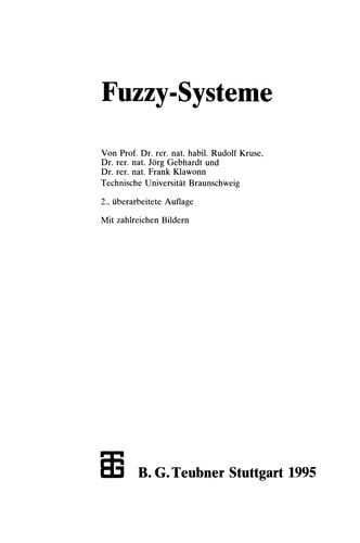 Fuzzy-Systeme