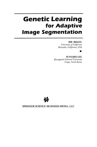 Genetic Learning for Adaptive Image Segmentation