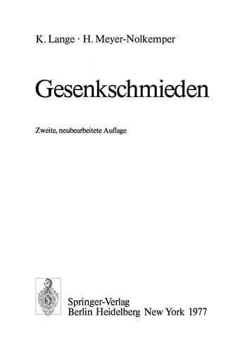 Gesenkschmieden